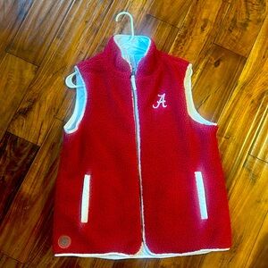 NWOT ALABAMA REVERSIBLE VEST